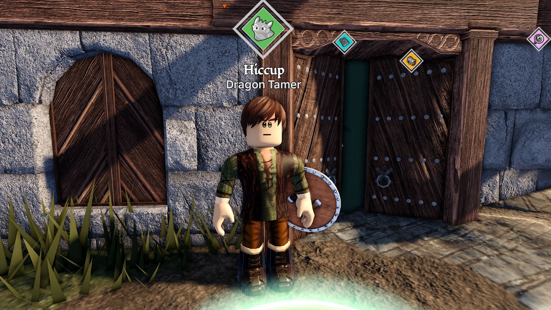 Talk to Hiccup to start the quest (Image via Roblox)